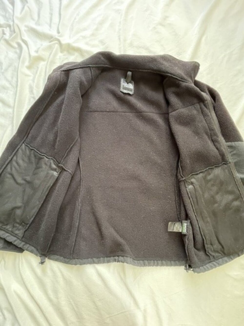 The North Face Women's Zipper Denali Fleece Jacket, Black, Size L - Picture 3 of 10